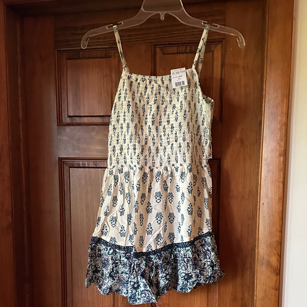 NWT Angie size large romper mini dress